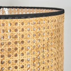 Luminaires Scandinaves-hofstein Barcos Lampadaire Écru, Noir, 1 lumière