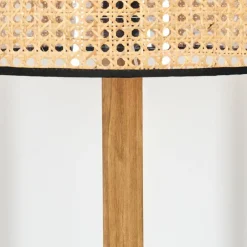 Luminaires Scandinaves-hofstein Barcos Lampadaire Écru, Noir, 1 lumière