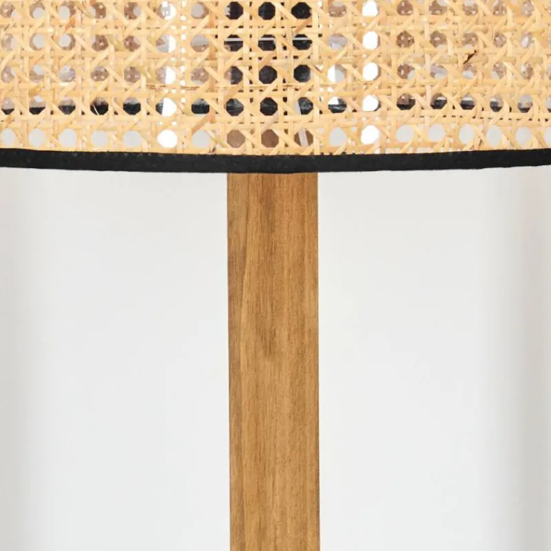 Luminaires Scandinaves-hofstein Barcos Lampadaire Écru, Noir, 1 lumière