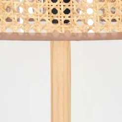 hofstein Barcos Lampadaire Écru, Noir, 1 lumière