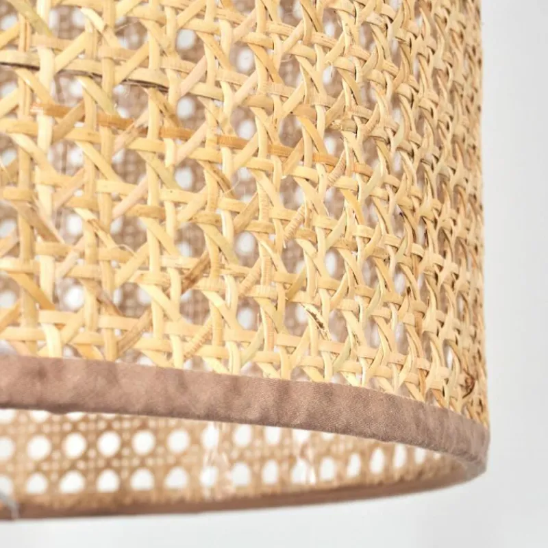 Luminaires Scandinaves-hofstein Barcos Lampadaire Écru, Noir, 1 lumière