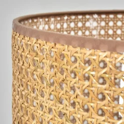 Luminaires Scandinaves-hofstein Barcos Lampadaire, Liseuse Écru, Noir, 1 lumière