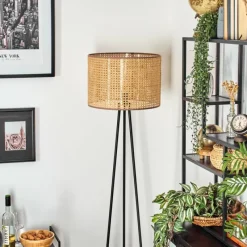 hofstein Barcos Lampadaire, Liseuse Noir, 1 lumière