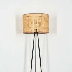 hofstein Barcos Lampadaire, Liseuse Noir, 1 lumière