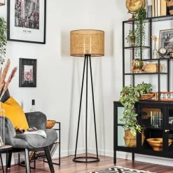 hofstein Barcos Lampadaire, Liseuse Noir, 1 lumière