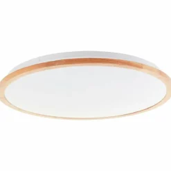 Luminaires Scandinaves-Luminaires Brilliant Bario Plafonnier LED Blanc, 1 lumière, Télécommandes