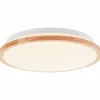 Luminaires Scandinaves-Luminaires Brilliant Bario Plafonnier LED Blanc, 1 lumière