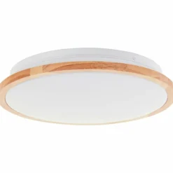 Luminaires Scandinaves-Luminaires Brilliant Bario Plafonnier LED Blanc, 1 lumière