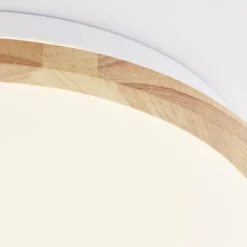 Luminaires Scandinaves-Luminaires Brilliant Bario Plafonnier LED Blanc, 1 lumière