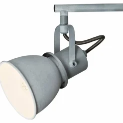 Lampes Industrielles-Luminaires Brilliant Barre de spots Brilliant Bogart Gris, 2 lumières