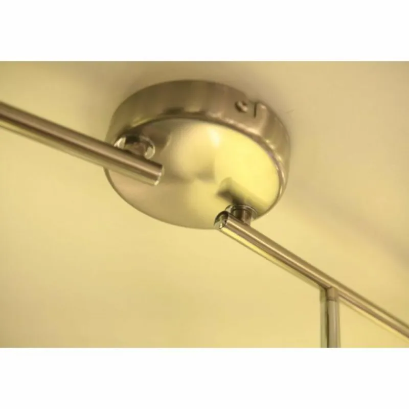 Luminaires Brilliant Barre de spots Brilliant Bona Blanc, 4 lumières