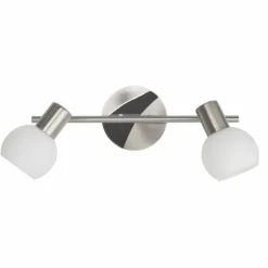 Luminaires Brilliant Barre de spots Brilliant Tiara Blanc, 2 lumières