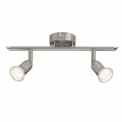 Luminaires Brilliant Barre de spots Brilliant Loona, 2 lumières* Spots Et Projecteurs