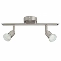 Luminaires Brilliant Barre de spots Brilliant Loona, 2 lumières* Spots Et Projecteurs