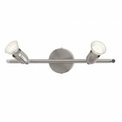 Luminaires Brilliant Barre de spots Brilliant Loona, 2 lumières* Spots Et Projecteurs