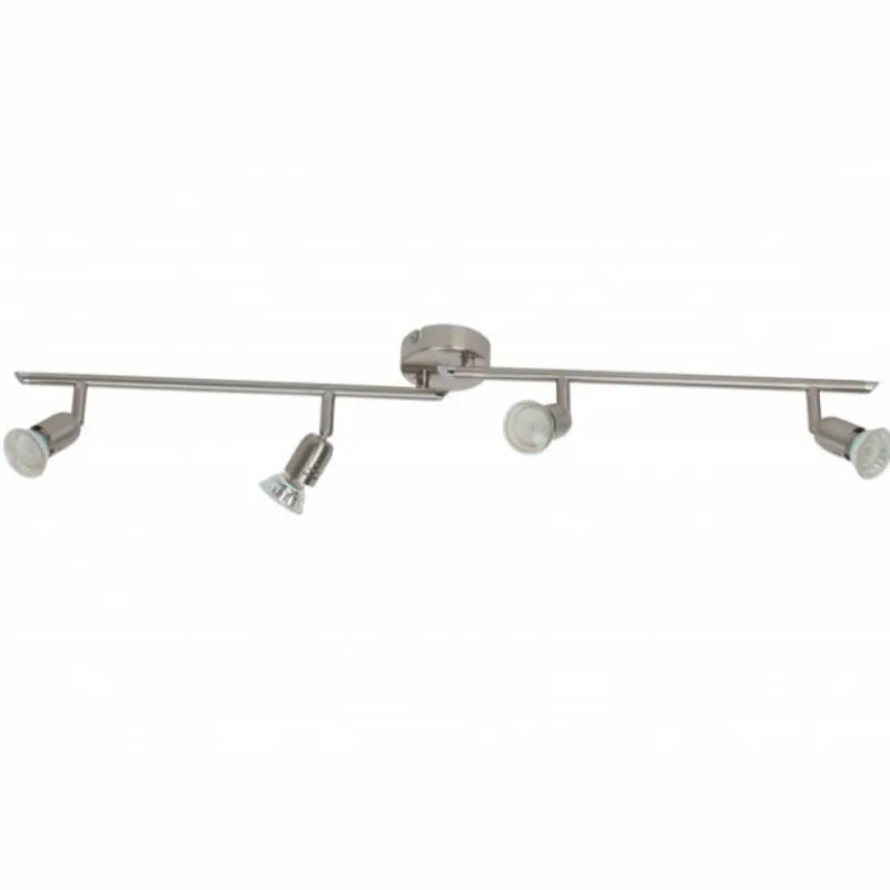 Luminaires Brilliant Barre de spots Brilliant Loona, 4 lumières* Spots Et Projecteurs