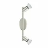 Luminaires Eglo Barre de spots Eglo BUZZ-LED Nickel mat* Spots Et Projecteurs