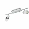 Luminaires Eglo Barre de spots Eglo DAVIDA Chrome* Spots Et Projecteurs