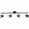 Luminaires Globo Lighting Barre de spots Globo Nero LED Anthracite, 4 lumières* Spots Et Projecteurs