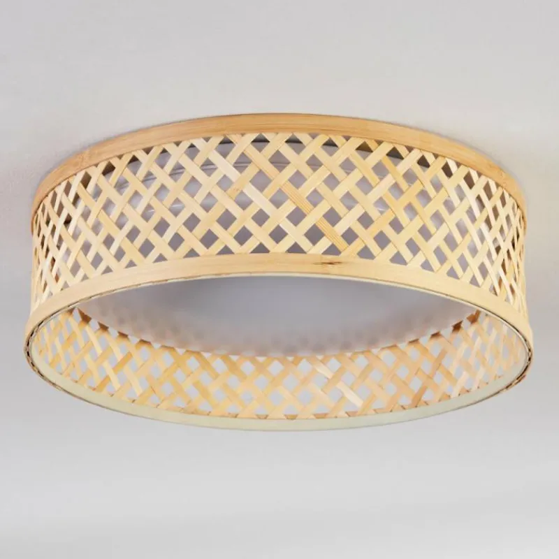 Luminaires Scandinaves-hofstein Barroco Plafonnier LED Écru, Blanc, 1 lumière