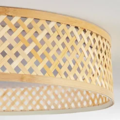 Luminaires Scandinaves-hofstein Barroco Plafonnier LED Écru, Blanc, 1 lumière, Télécommandes