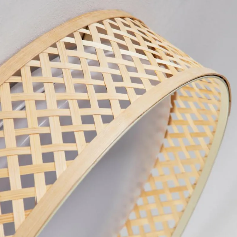 Luminaires Scandinaves-hofstein Barroco Plafonnier LED Écru, Blanc, 1 lumière, Télécommandes