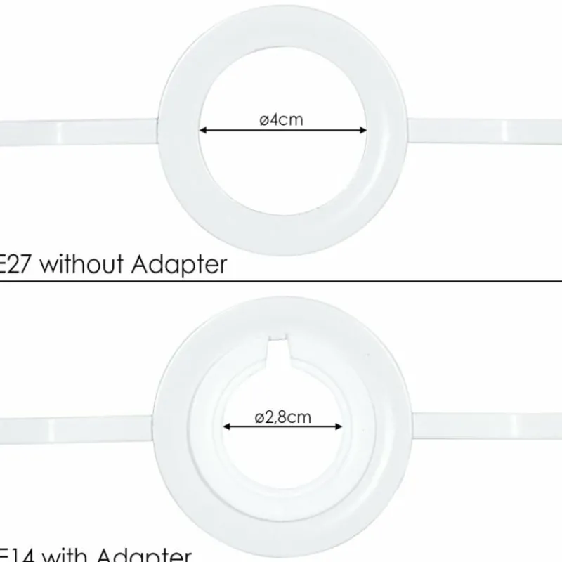 Lampes En Tissu-hofstein Bassagoda Blanc