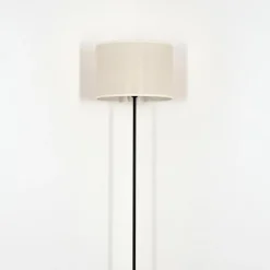 Lampes En Tissu-hofstein Bassagoda Lampadaire beige, 1 lumière