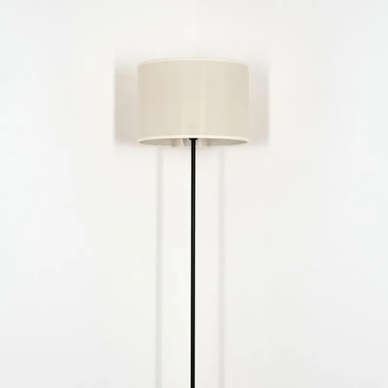 Lampes En Tissu-hofstein Bassagoda Lampadaire beige, 1 lumière