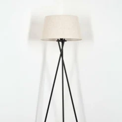 Lampes En Tissu-hofstein Bassagoda Lampadaire beige, 1 lumière