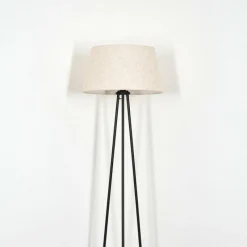 Lampes En Tissu-hofstein Bassagoda Lampadaire beige, 1 lumière