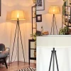 Lampes En Tissu-hofstein Bassagoda Lampadaire beige, Blanc, 1 lumière