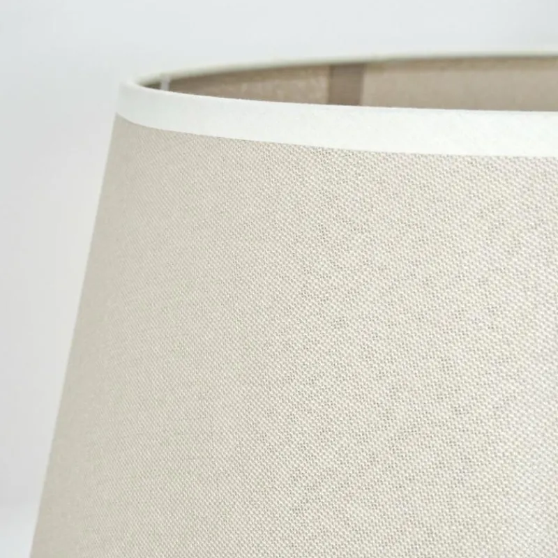 Lampes En Tissu-hofstein Bassagoda Lampadaire beige, Blanc, 1 lumière