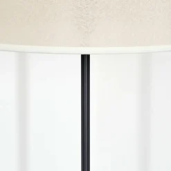 Lampes En Tissu-hofstein Bassagoda Lampadaire beige, Blanc, 1 lumière