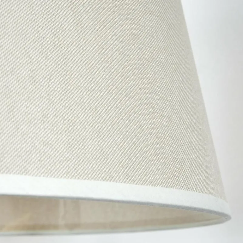Lampes En Tissu-hofstein Bassagoda Lampadaire beige, Blanc, 1 lumière