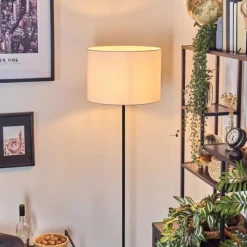 Lampes En Tissu-hofstein Bassagoda Lampadaire Blanc, 1 lumière