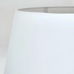 Lampes En Tissu-hofstein Bassagoda Lampadaire Blanc, 1 lumière