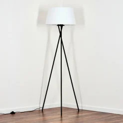 Lampes En Tissu-hofstein Bassagoda Lampadaire Blanc, 1 lumière