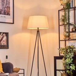 Lampes En Tissu-hofstein Bassagoda Lampadaire Blanc, 1 lumière