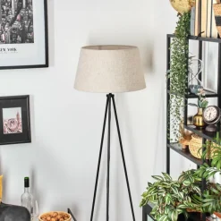 Lampes En Tissu-hofstein Bassagoda Lampadaire Blanc, 1 lumière