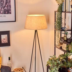 Lampes En Tissu-hofstein Bassagoda Lampadaire Blanc, 1 lumière