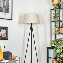 Lampes En Tissu-hofstein Bassagoda Lampadaire Blanc, 1 lumière