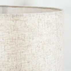 Lampes En Tissu-hofstein Bassagoda Lampadaire Brun, Écru, Noir, 1 lumière