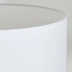 Lampes En Tissu-hofstein Bassagoda Lampadaire Écru, 1 lumière