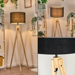 Lampes En Tissu-hofstein Bassagoda Lampadaire Écru, 1 lumière