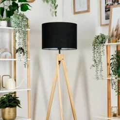 Lampes En Tissu-hofstein Bassagoda Lampadaire Écru, 1 lumière