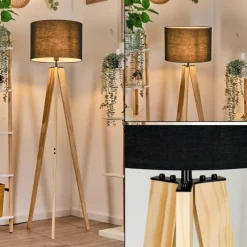 Lampes En Tissu-hofstein Bassagoda Lampadaire Écru, 1 lumière