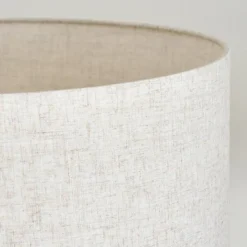 Lampes En Tissu-hofstein Bassagoda Lampadaire Écru, 1 lumière