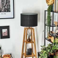 Lampes En Tissu-hofstein Bassagoda Lampadaire Écru, 1 lumière