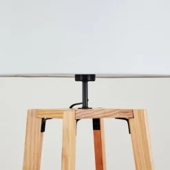 Lampes En Tissu-hofstein Bassagoda Lampadaire Écru, 1 lumière